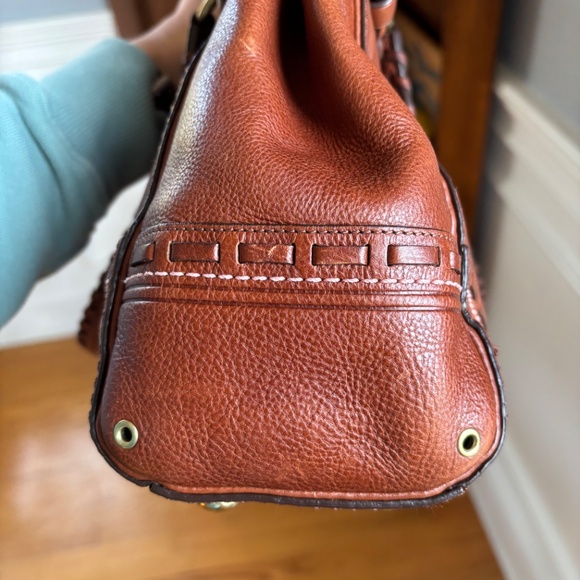 Vintage Coach Hamptons Satchel, Limited Edition in Whiskey Brown Style 9290 - Picture 13 of 17